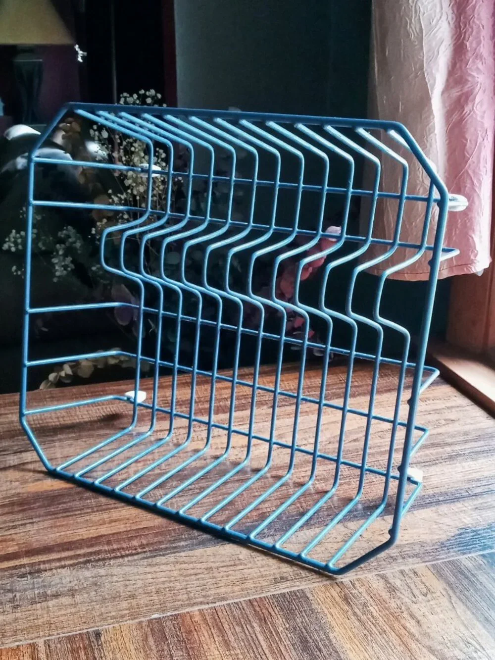 Vintage Rubbermaid Sturdy Vinyl-coated Wire Dish Drying Rack Great Condition!